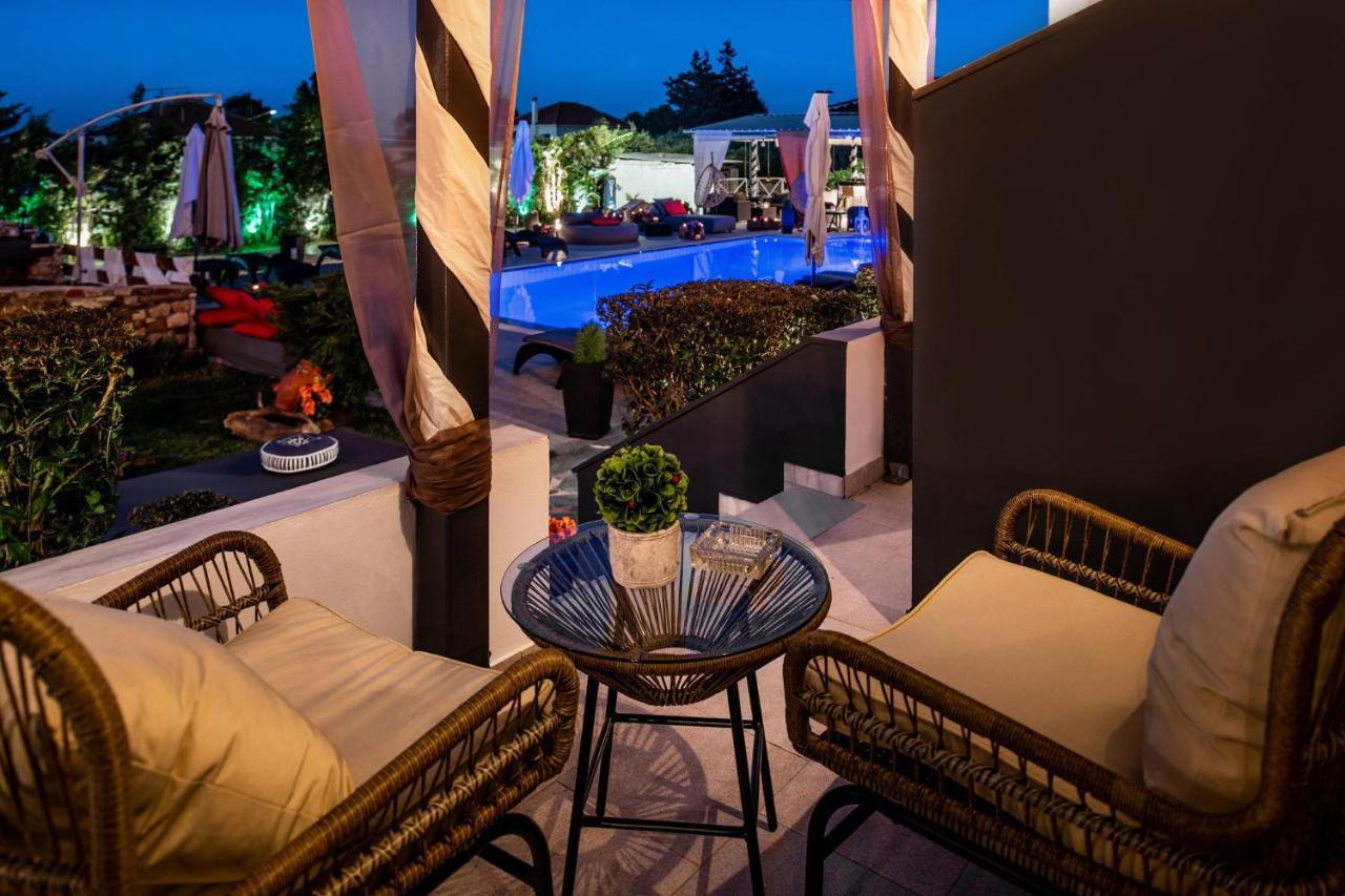 Villa Corali Apartments Sea Breath & Pool Amoudi Exterior foto