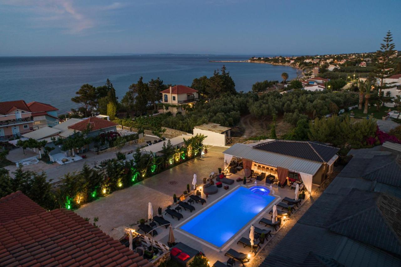 Villa Corali Apartments Sea Breath & Pool Amoudi Exterior foto