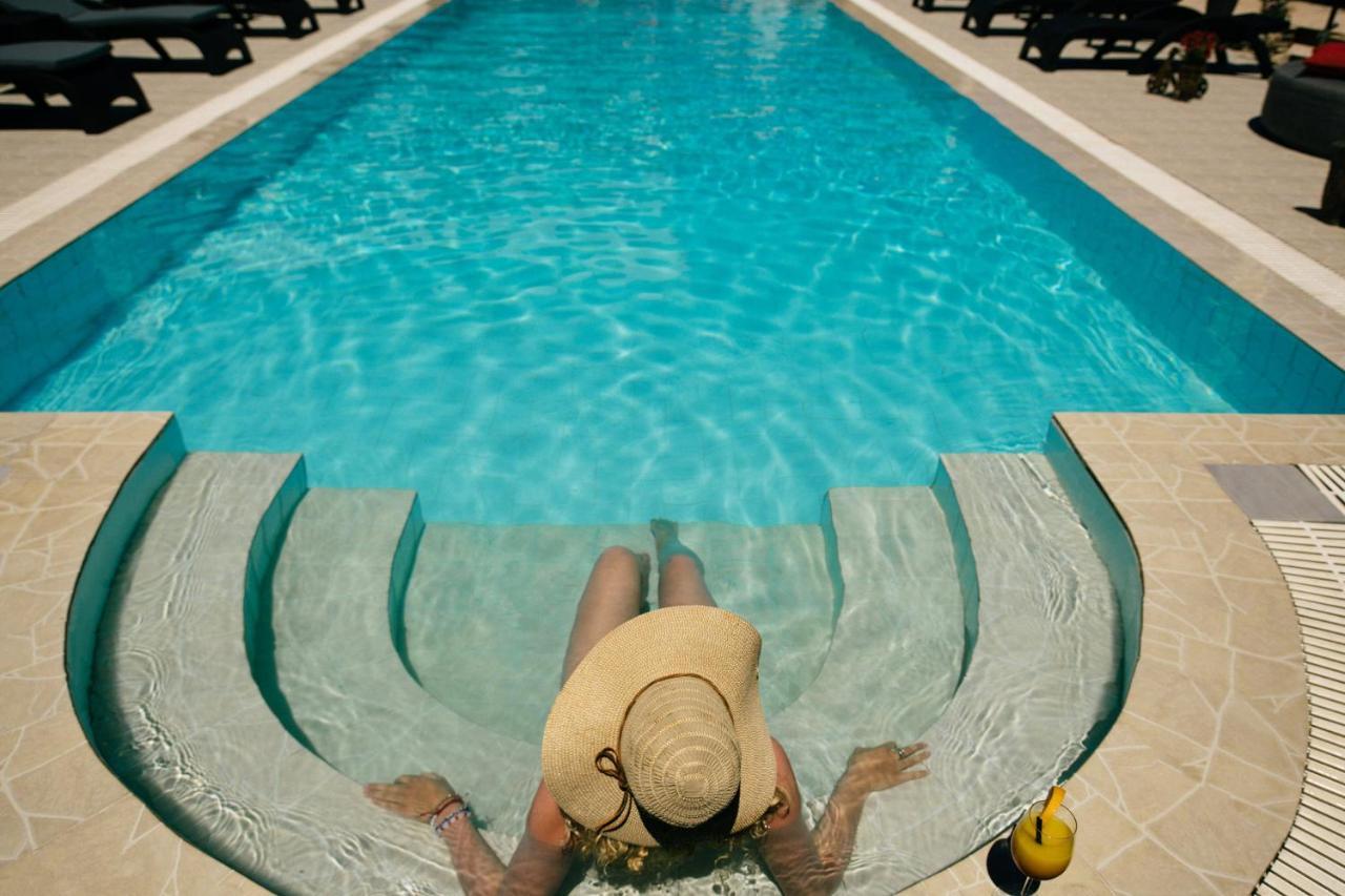 Villa Corali Apartments Sea Breath & Pool Amoudi Exterior foto